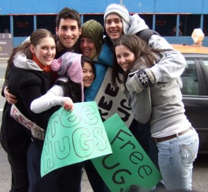 Blameless Hugging 5 Free Hugs