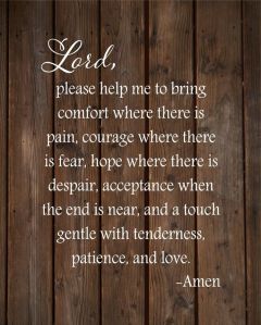 Nurse's Prayer