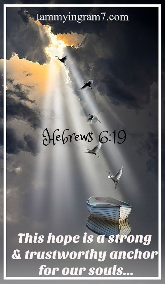 Blameless Hebrews 6.19