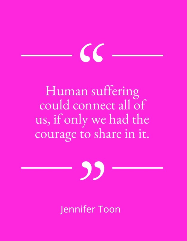 Blameless and Forever Free Ministries and Chaplain Tammy believes that human suffering could connect all of us, if only we had the courage to share in it.