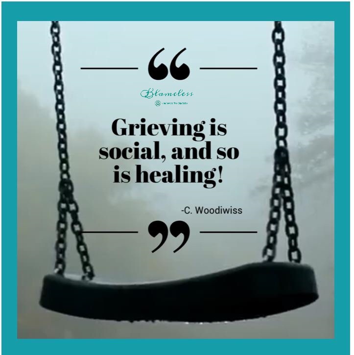 Blameless and Forever Free Ministries along with Chaplain Tammy understands that grieving is social, and so is healing!