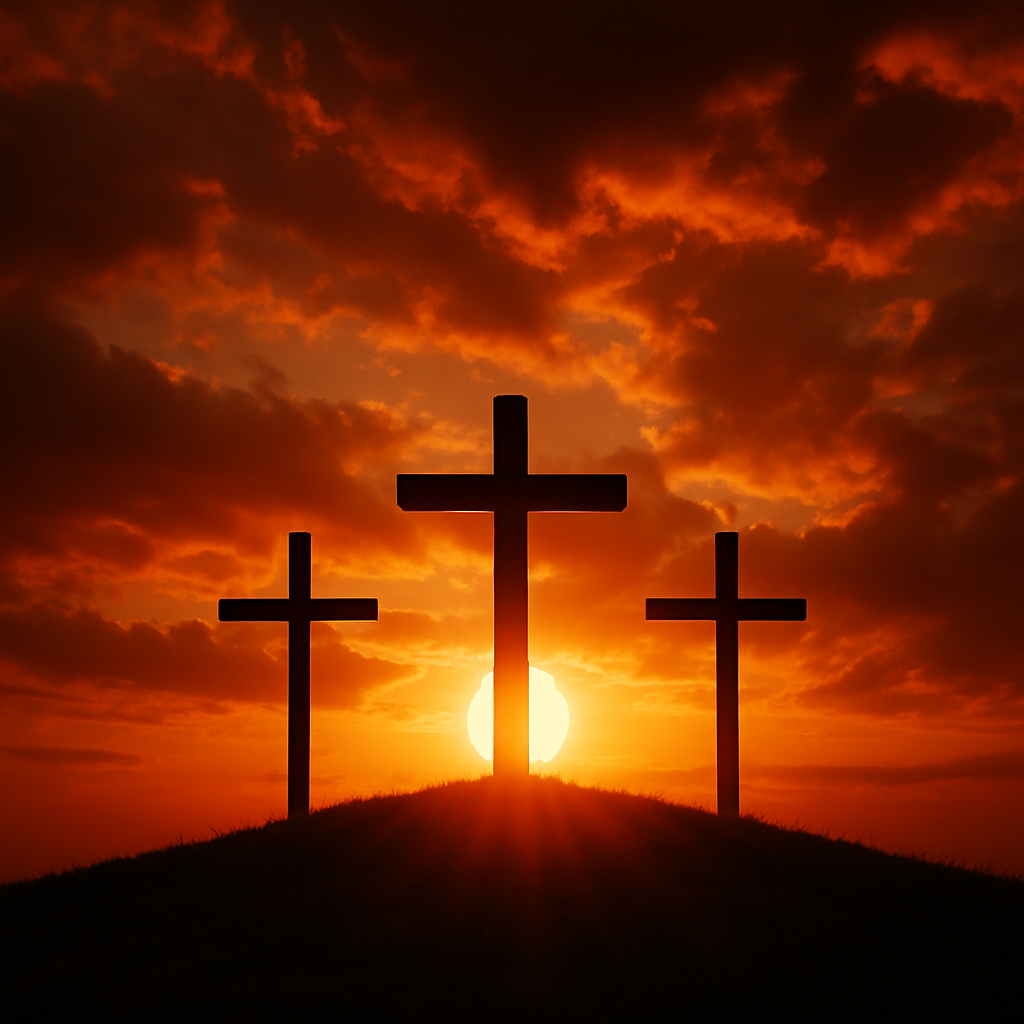 As Jesus hung on the cross between two prisoners, holiness took its place among the broken. One mocked, one believed, showing that mercy is never out of reach, not even in our darkest hour.