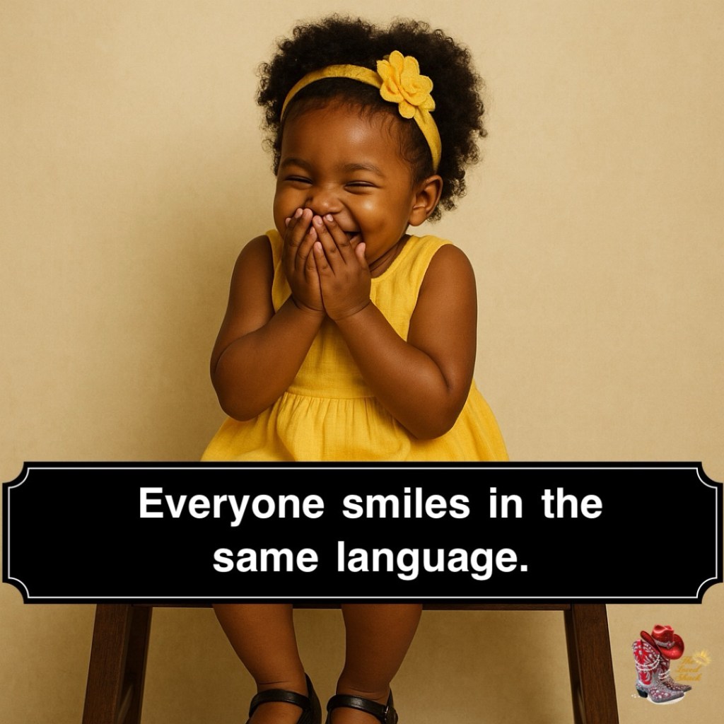 Everyone smiles in the same language.