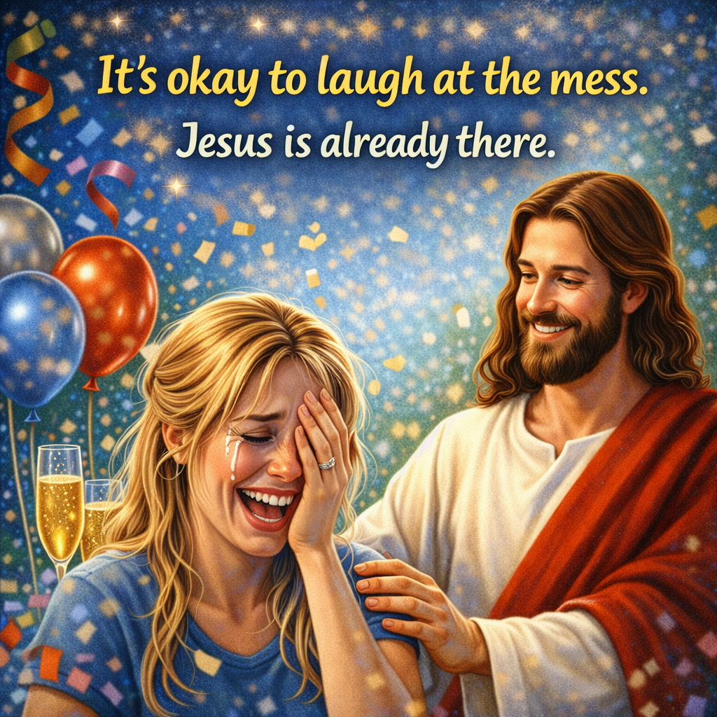 It's okay to laugh at the mess.  Loved Shack reminds us that Jesus is already there.