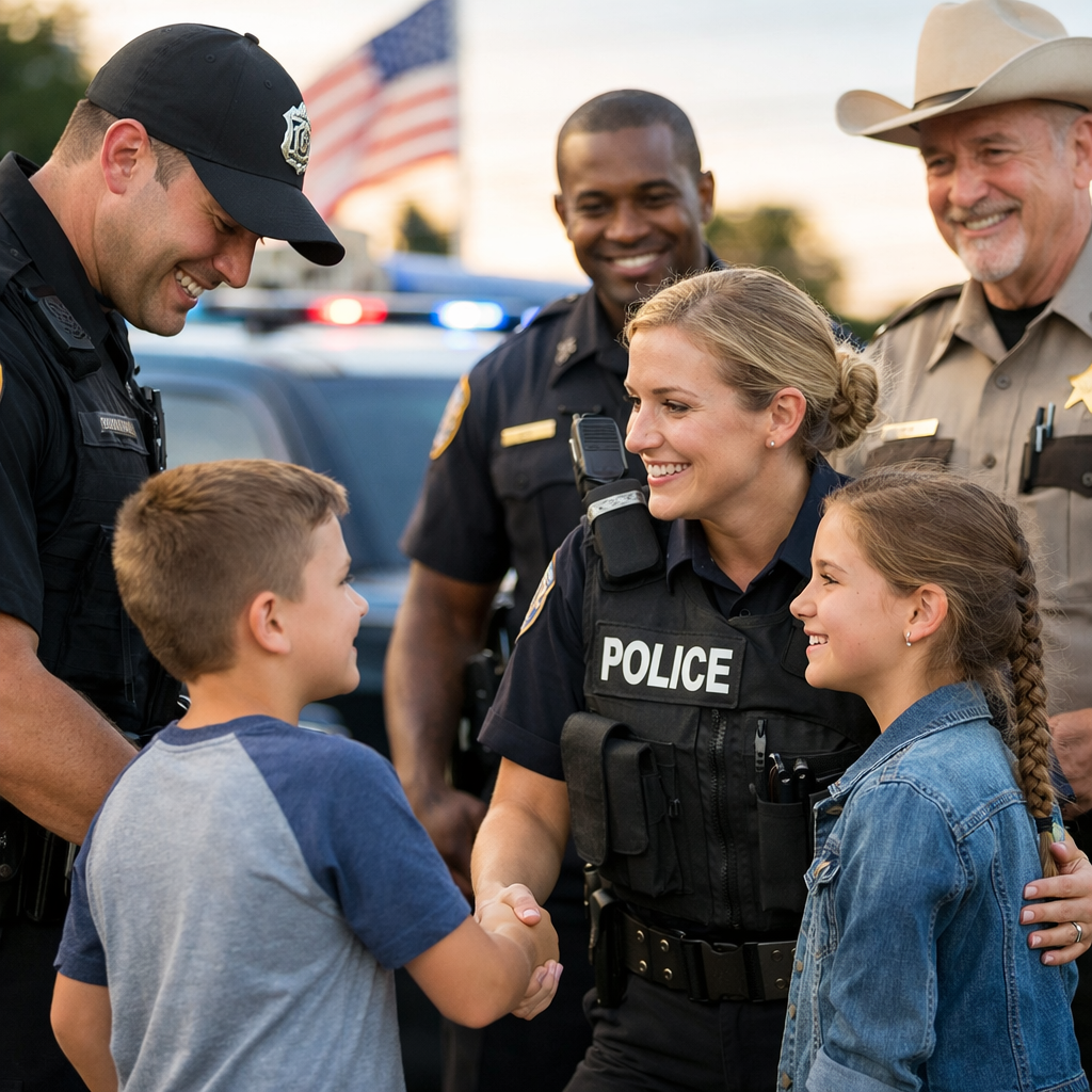 Today on National Law Enforcement Appreciation Day, we lift up in prayer the men and women who serve our communities with courage, integrity, and sacrifice.