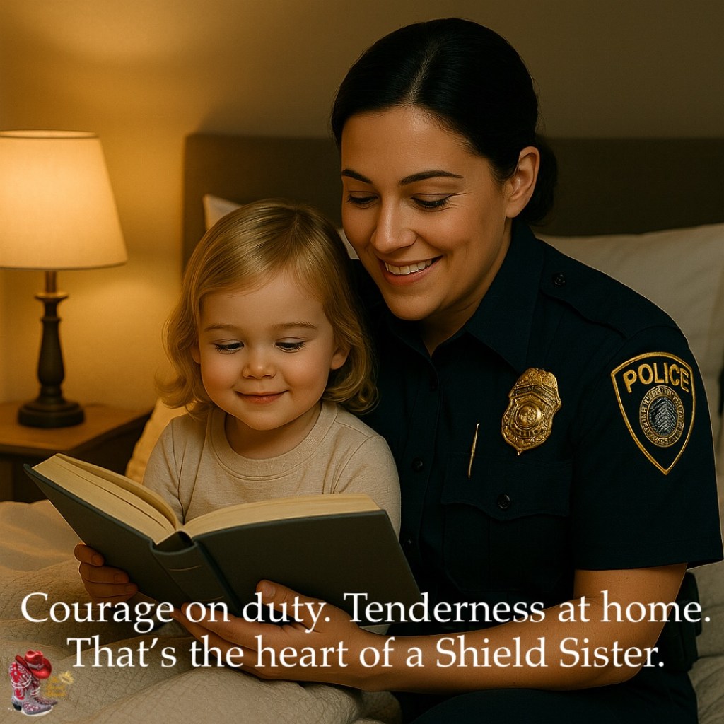 💙 Courage on Duty. Tenderness at Home. That’s the Heart of a Shield Sister.&nbsp;💙